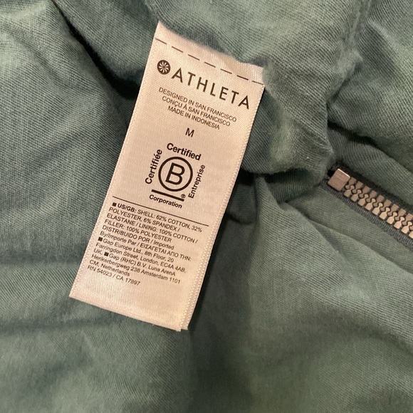 Athleta Retroplush Bomber Jacket - Picture 10 of 11